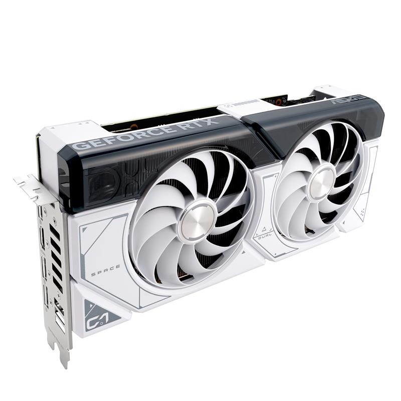 ASUS Dual -RTX4070S-O12G-WHITE NVIDIA GeForce RTX 4070 SUPER 12 GB GDDR6X