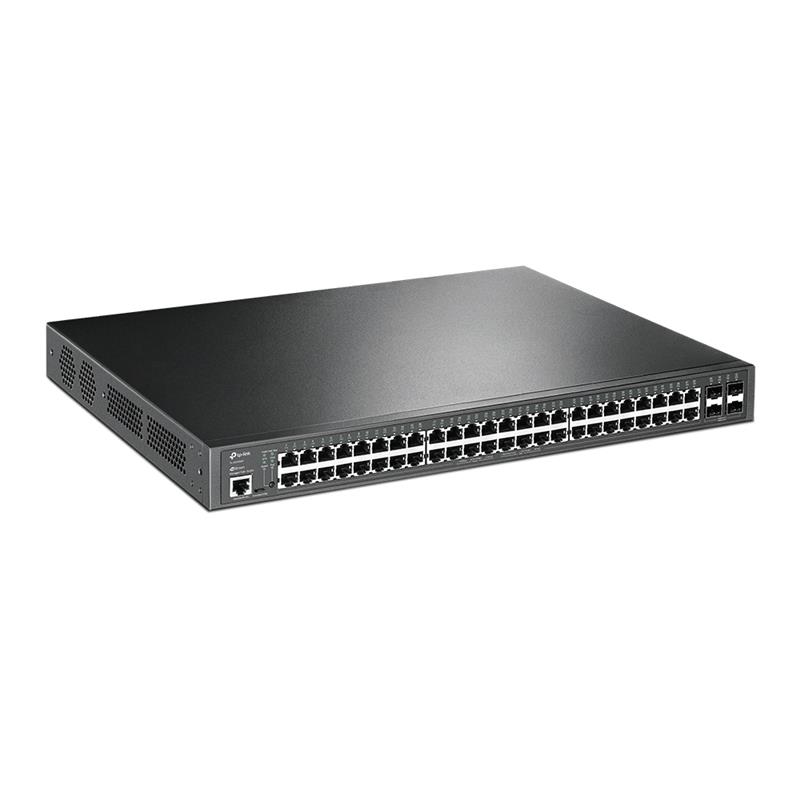 TP-Link TL-SG3452P netwerk-switch Managed L2/L3 Gigabit Ethernet (10/100/1000) Power over Ethernet (PoE) 1U Zwart