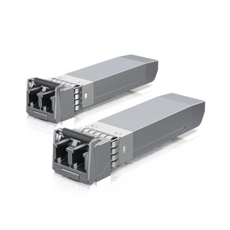 Ubiquiti SFP+ UACC-OM-MM-10G-D-2 Multi-Mode Fiber LC (2er-Pack) UF-MM-10G: SFP+, 10 Gbps