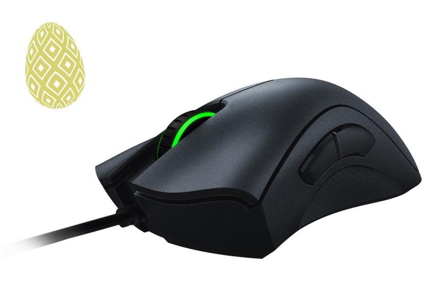 Razer Mouse DeathAdder Essential Gaming black für Rechtshänder, Kabelgebunden  2,1 m