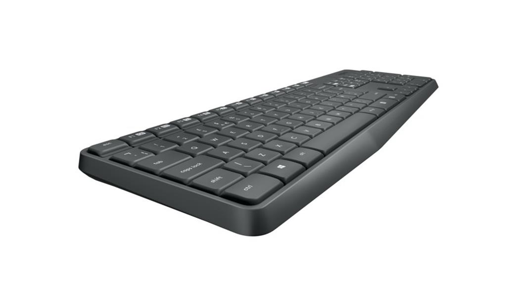 Logitech MK235 toetsenbord RF Draadloos QWERTY US International Grijs