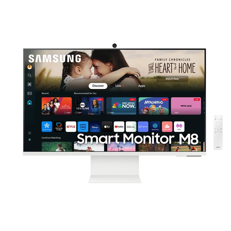 Samsung M8 - M80D computer monitor 81,3 cm (32"") 3840 x 2160 Pixels 4K Ultra HD LED Wit