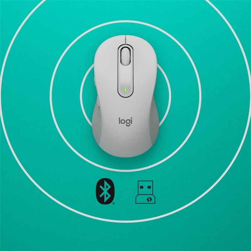 Logitech Signature M650 muis Rechtshandig RF draadloos + Bluetooth Optisch 2000 DPI