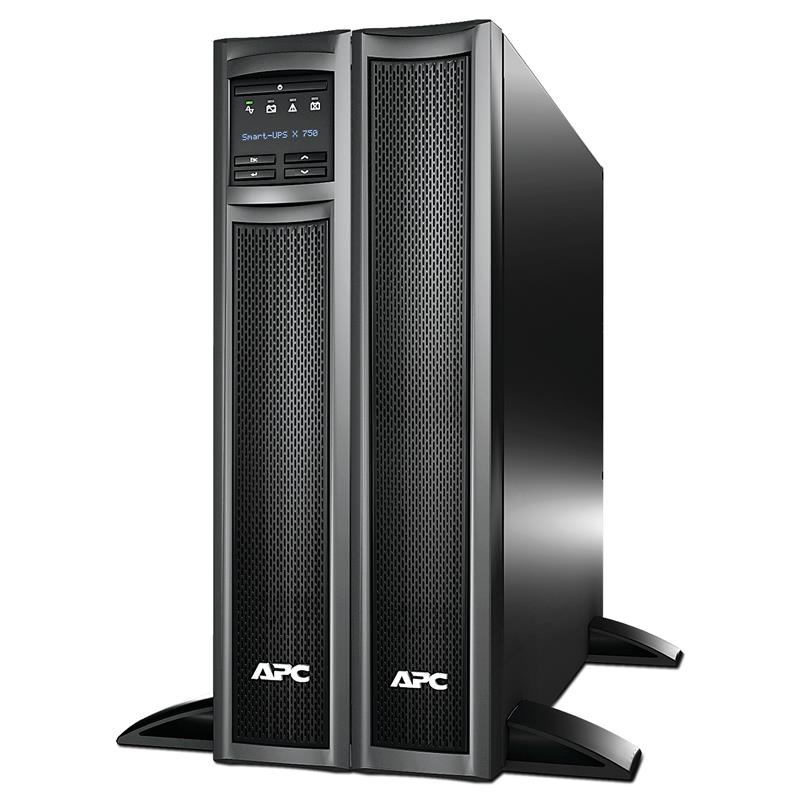 APC Smart-UPS X SMX750I - Noodstroomvoeding 8x C13 uitgang, USB, 750VA