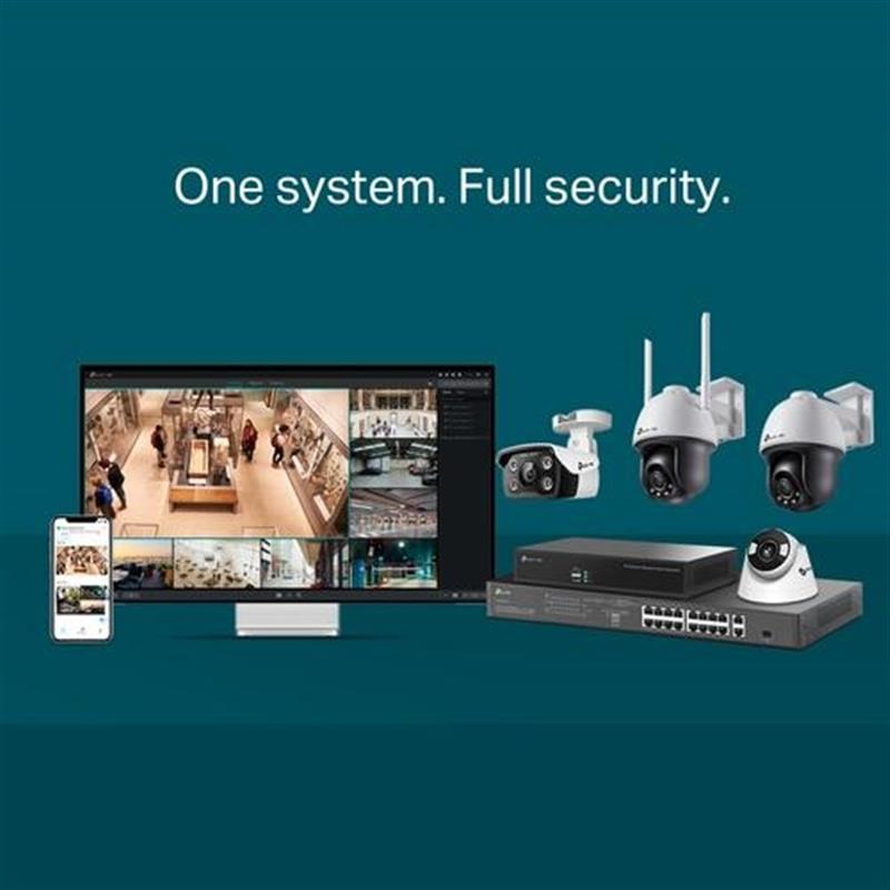TP-Link VIGI C540 V1 Torentje IP-beveiligingscamera Binnen & buiten 2560 x 1440 Pixels Plafond/muur
