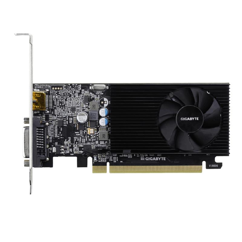 Gigabyte GV-N1030D4-2GL videokaart NVIDIA GeForce GT 1030 2 GB GDDR4