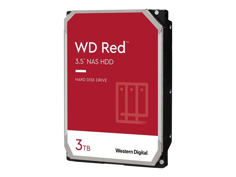 Western Digital RED NAS HDD 3TB 3 5 SATA3 64MB 5400 RPM 147 MiB s 4 1W SMR