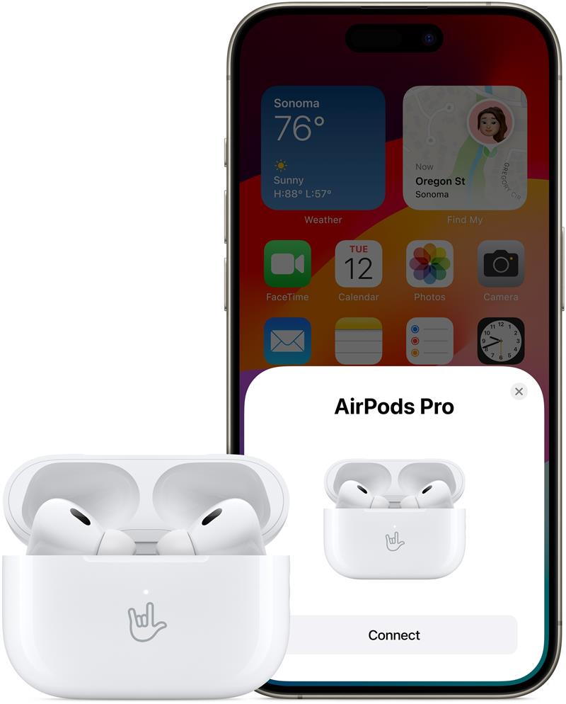 Apple AirPods Pro 2 Generation USB-C with MagSafe Case in-ear wireless noise cancel