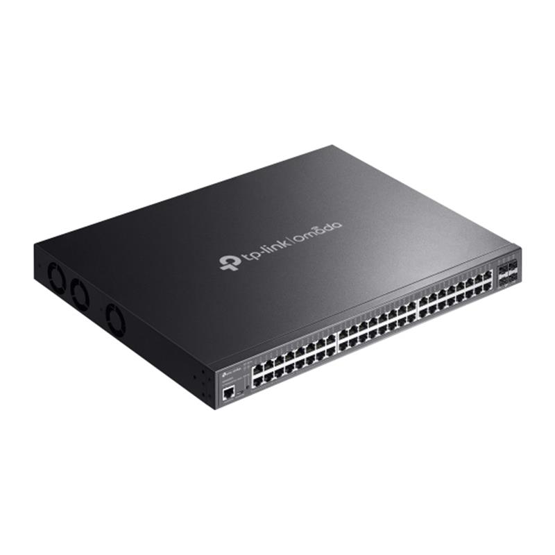 TP-Link Omada SG3452XMPP netwerk-switch Managed L2+ Gigabit Ethernet (10/100/1000) Power over Ethernet (PoE) 1U Zwart