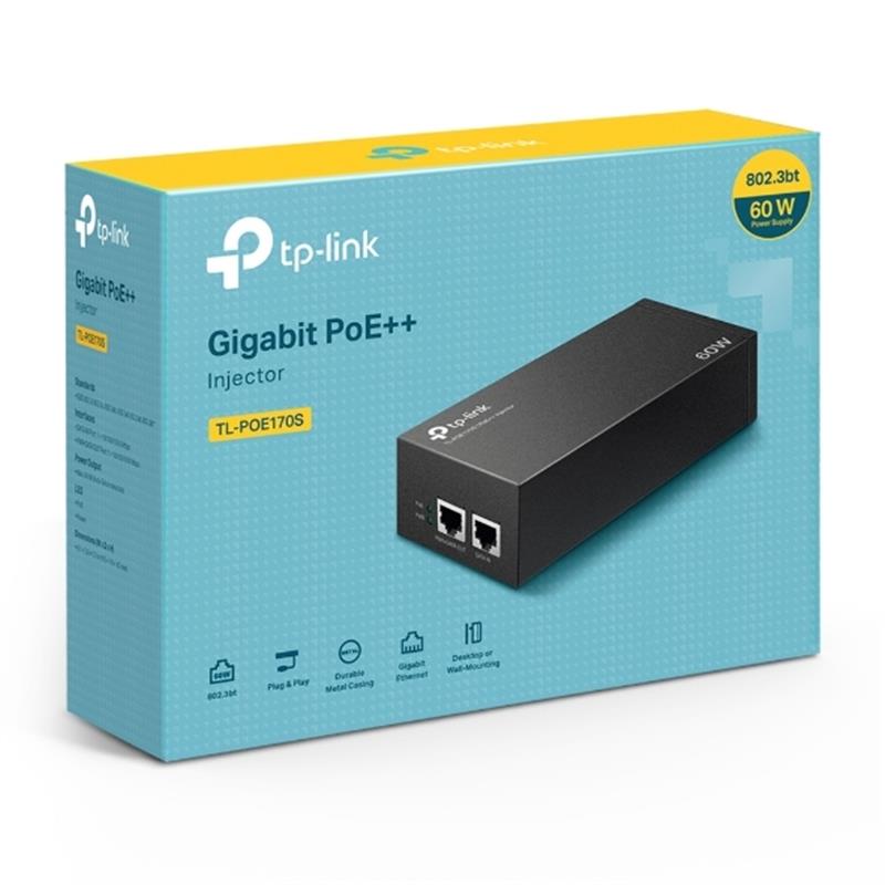 TP-Link TL-POE170S PoE adapter & injector Gigabit Ethernet