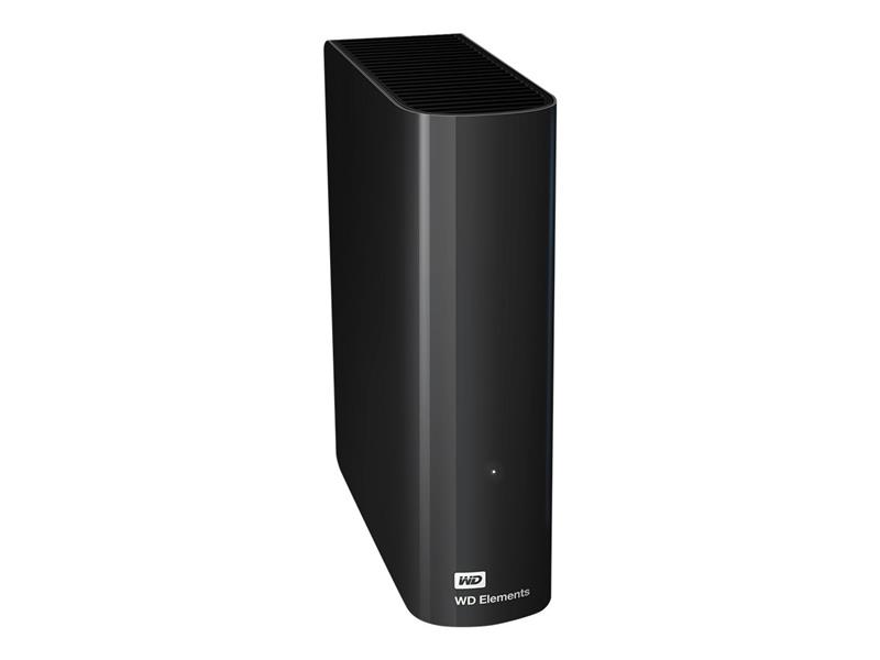 Western Digital External HDD 4TB 3 5 USB3 0 5 Gbps 5400 RPM Black