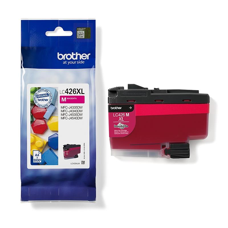 Brother LC-426XLM inktcartridge 1 stuk(s) Origineel Extra (Super) hoog rendement Magenta