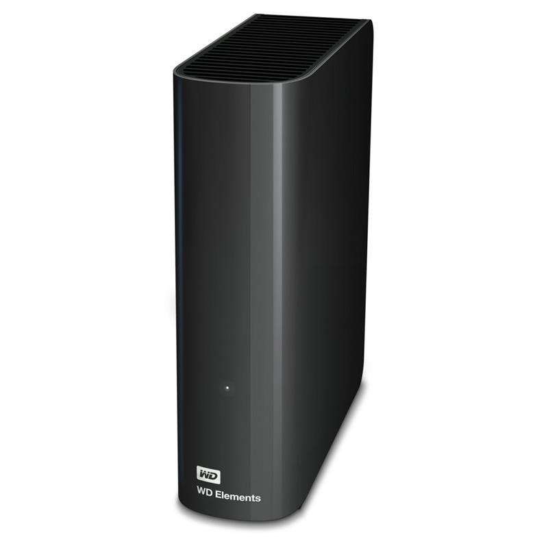 Western Digital External HDD 4TB 3 5 USB3 0 5 Gbps 5400 RPM Black