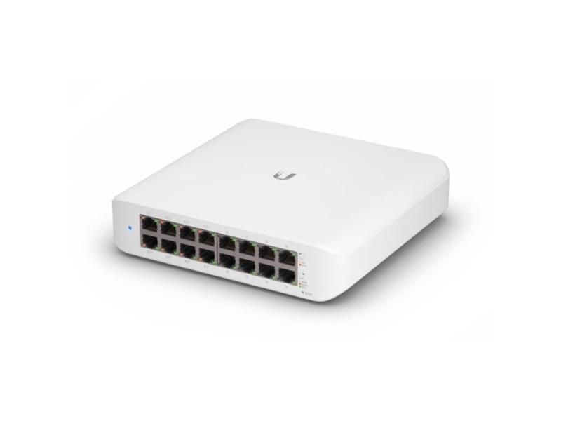 UniFi Switch Lite 16 PoE L2 Gigabit Ethernet 10 100 1000 Power over Ethernet PoE White