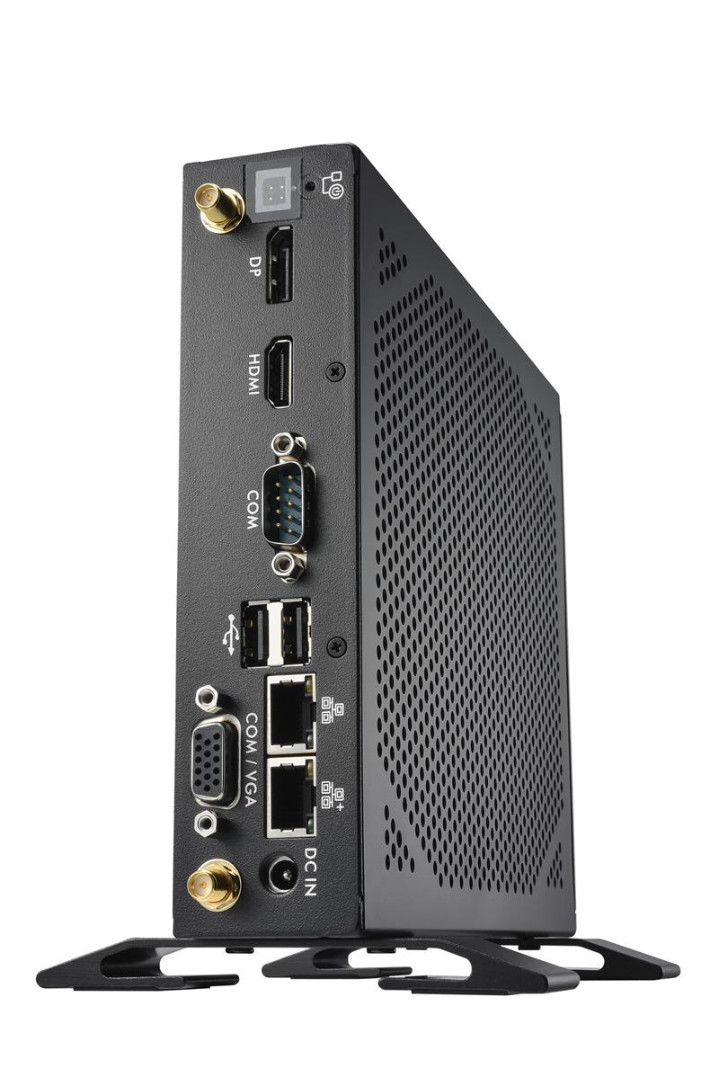 Shuttle XPC slim Barebone DS50U5, i5-1335U, 2x LAN (1x 2.5Gbit ,1x 1Gbit), 1xCOM,1xHDMI,1xDP, 1x VGA, ventilatorloos , 24/7 permanent gebruik