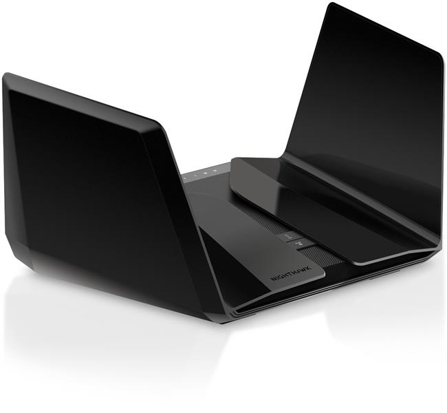 Netgear RAX200 draadloze router Tri-band (2.4 GHz / 5 GHz / 5 GHz) Gigabit Ethernet Zwart