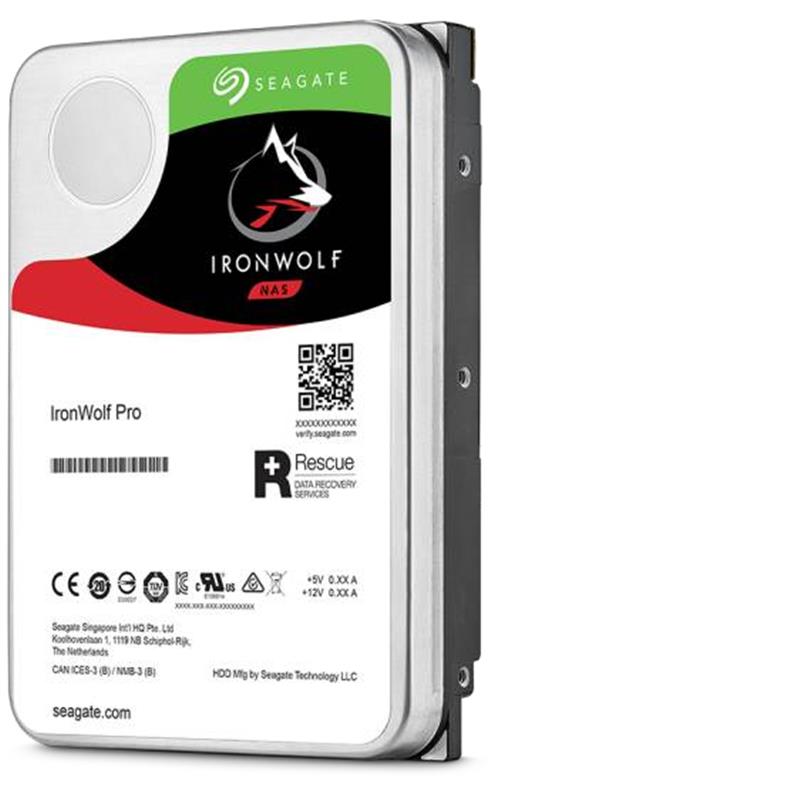 Seagate IronWolf Pro ST8000NE001 interne harde schijf 3.5"" 8000 GB SATA III