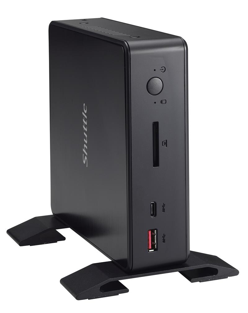 Shuttle XP? slim NC10U5 PC/workstation barebone i5-8265U 1,6 GHz Zwart Intel SoC FCBGA1528