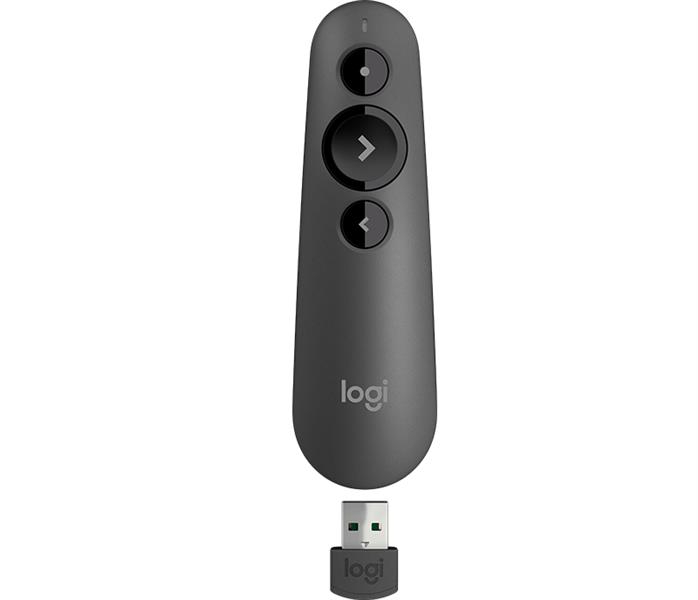 Logitech R500 Draadloze presenter Bluetooth/RF Grafiet