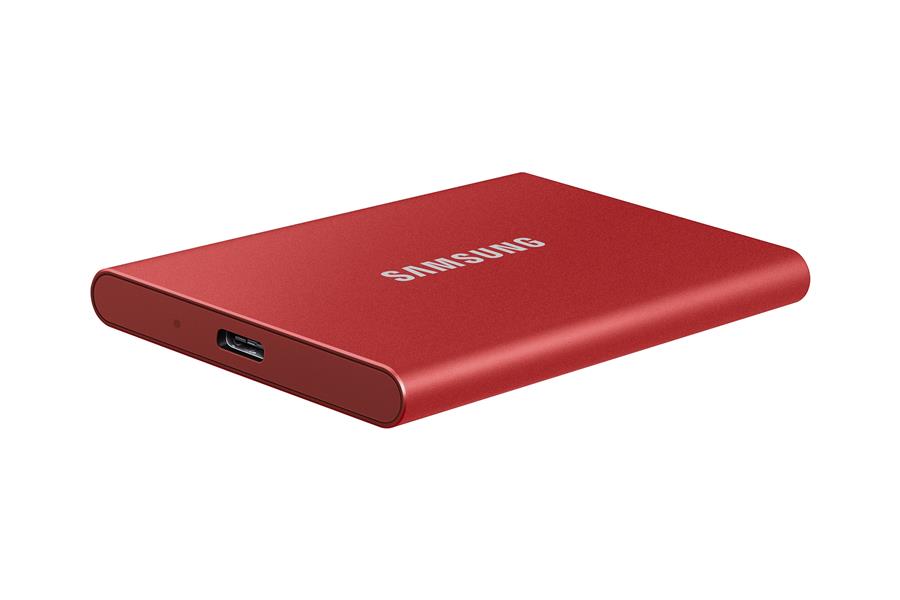 Samsung Portable SSD T7 1 TB Rood