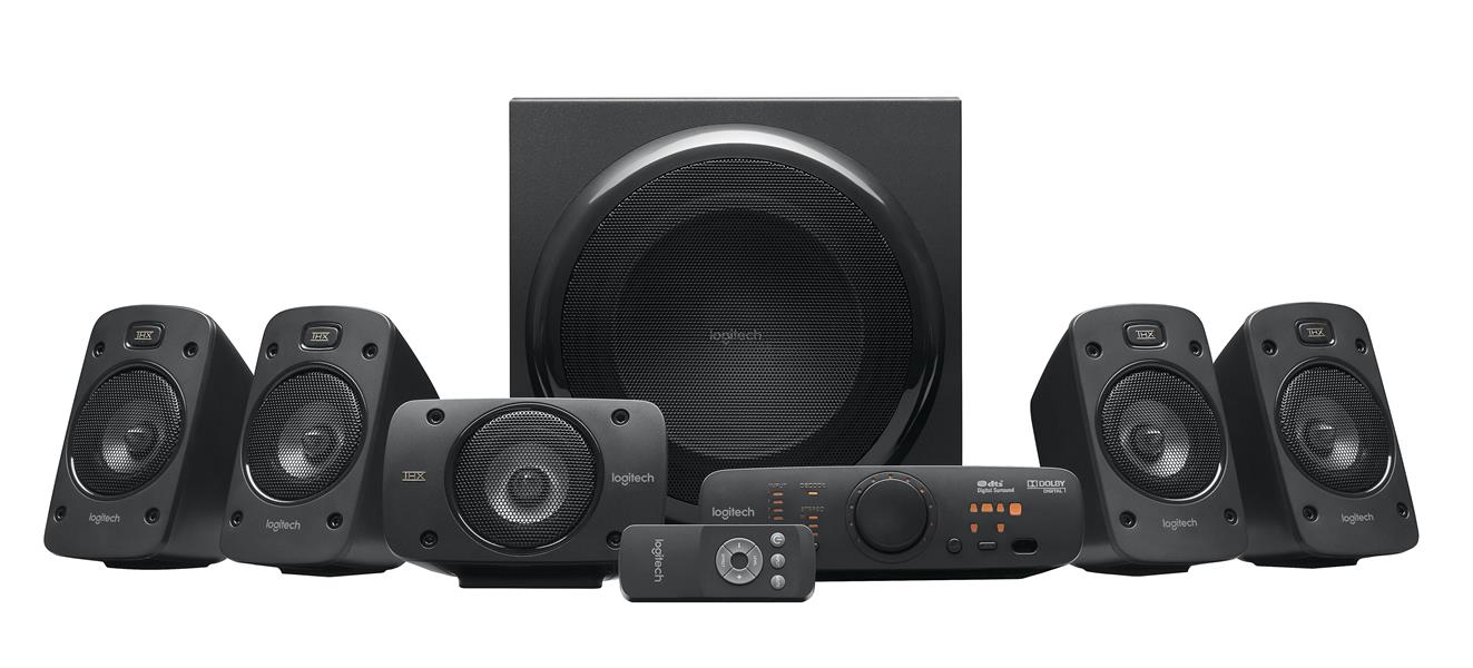 Logitech Z906 luidspreker set 5.1 kanalen 500 W Zwart