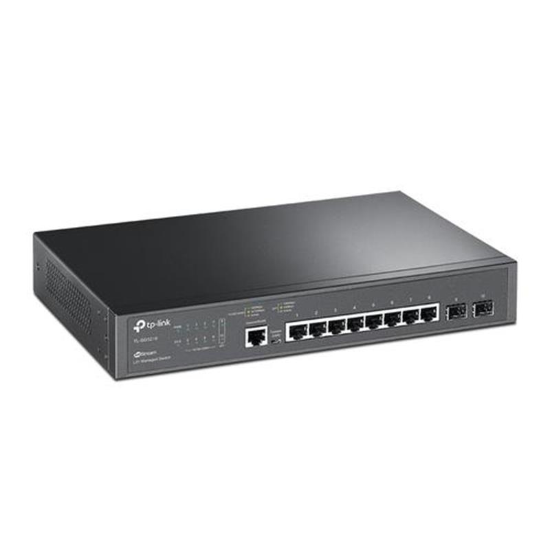 TP-Link TL-SG3210 netwerk-switch Managed L2/L3 Gigabit Ethernet (10/100/1000) 1U Zwart