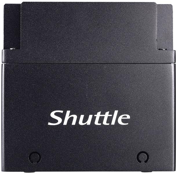 Shuttle EDGE EN01J3 J3355 Intel® Celeron® 4 GB LPDDR4-SDRAM 64 GB eMMC Mini PC Zwart