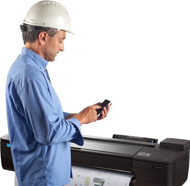 HP Designjet T730 36 grootformaat-printer Thermische inkjet Kleur 2400 x 1200 DPI A0 (841 x 1189 mm) Ethernet LAN
