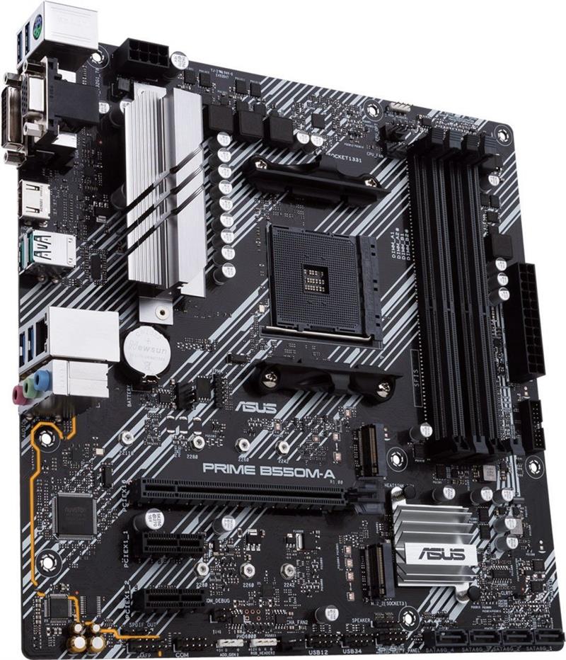 ASUS PRIME B550M-A Socket AM4 Micro ATX AMD B550