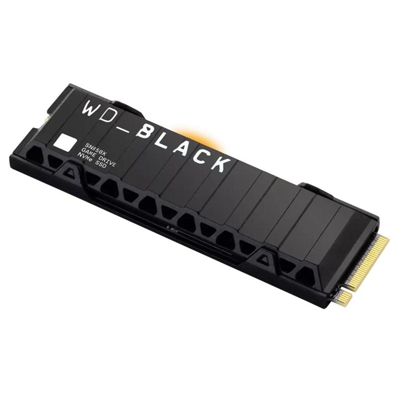 Western Digital SN850X SSD Black 2TB M 2 NVMe Heatsink