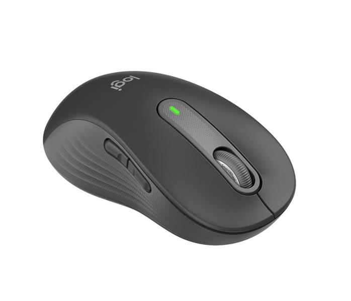 Logitech Signature M650 L Linkshandige Draadloze Muis - Voor grotere, linkerhanden, 2 jaar batterijduur, stil klikken, aanpasbare zijknoppen, Bluetoot