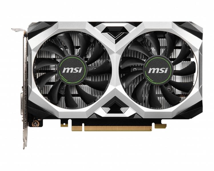 MSI GTX 1650 D6 VENTUS XS OCV1 videokaart NVIDIA GeForce GTX 1650 4 GB GDDR6