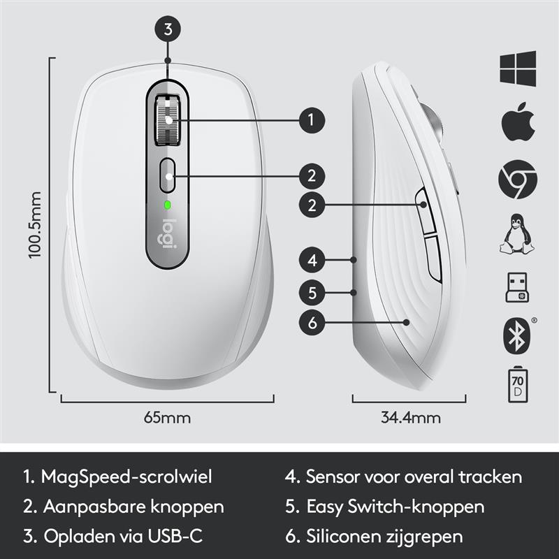 Logitech MX Anywhere 3 Compact Performance