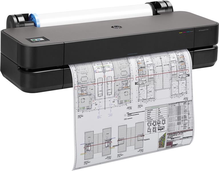 HP Designjet T250 grootformaat-printer Wifi Thermische inkjet Kleur 2400 x 1200 DPI A1 (594 x 841 mm) Ethernet LAN