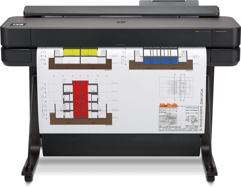 HP Designjet T650 grootformaat-printer Wifi Thermische inkjet Kleur 2400 x 1200 DPI 914 x 1897 mm Ethernet LAN