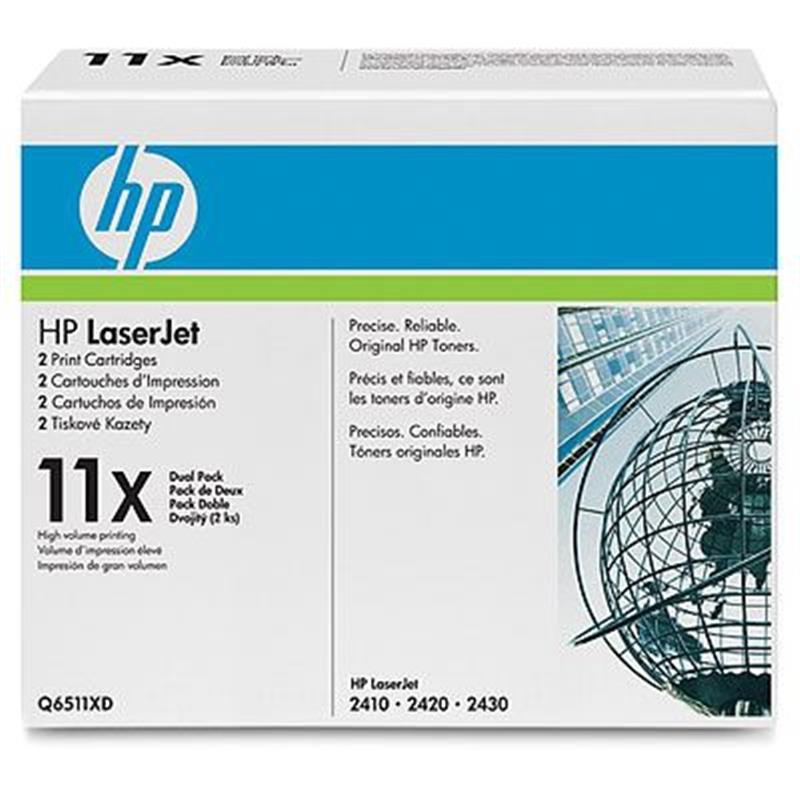 HP 11X Origineel Zwart 1 stuk(s)