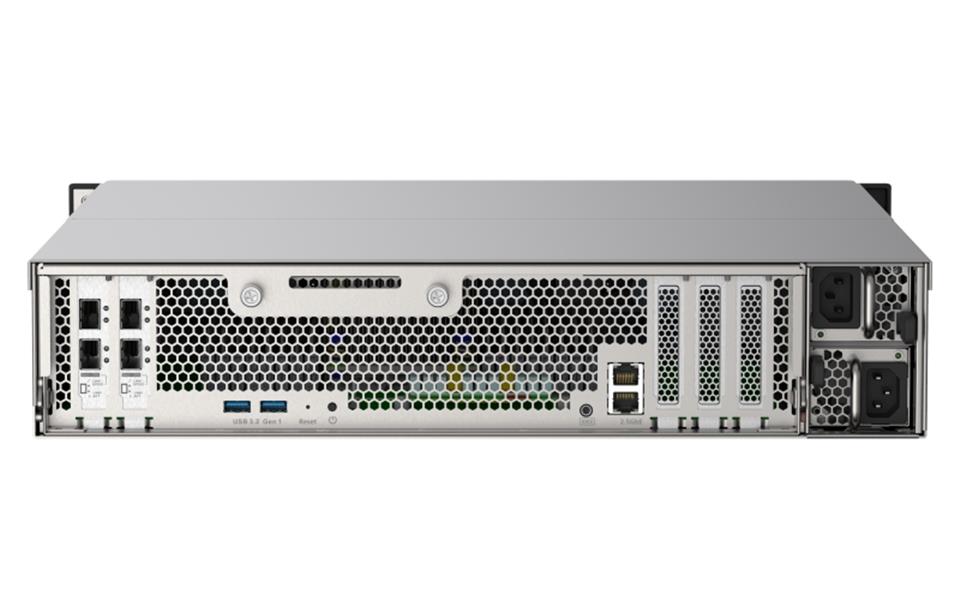 QNAP TS-h2490FU NAS Rack (2U) Ethernet LAN Zwart, Grijs 7232P