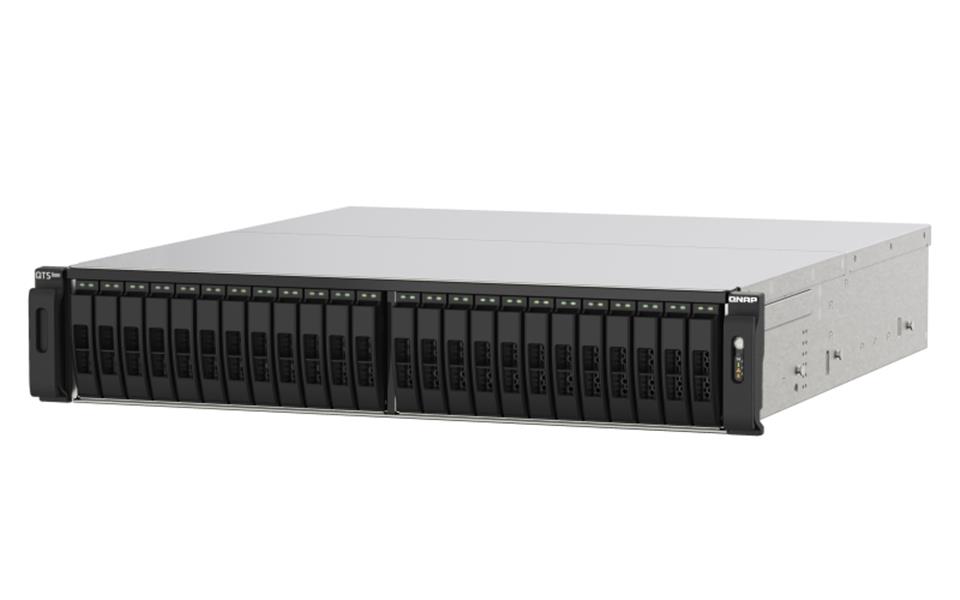 QNAP TS-h2490FU NAS Rack (2U) Ethernet LAN Zwart, Grijs 7302P