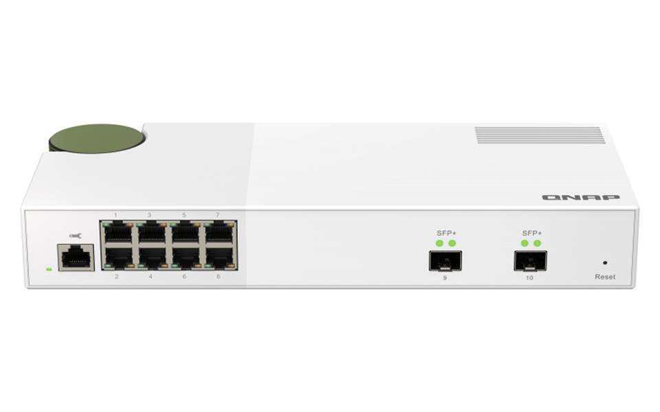 QNAP QSW-M2108-2S netwerk-switch Managed Grijs