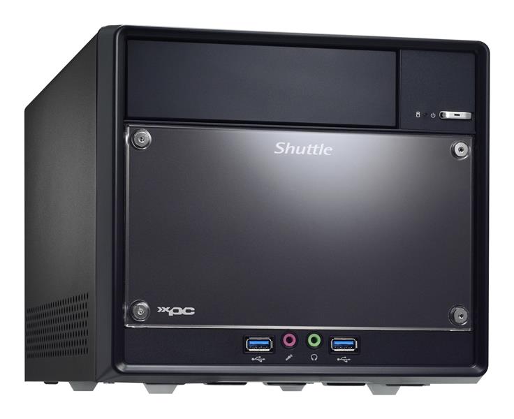 Shuttle XPC cube Barebone SH610R4 - S1700, Intel H610, 1x PCIe X16, 1x PCIe X1, 1x LAN,1x HDMI, 2x DP, 1x VGA 2x 3.5""