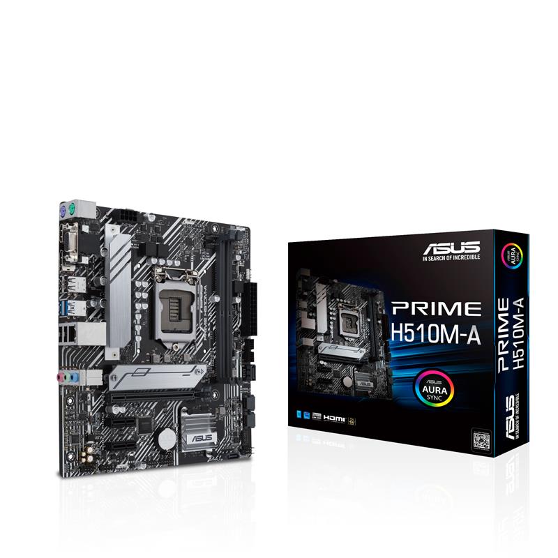 ASUS PRIME H510M-A Intel H510 LGA 1200 micro ATX