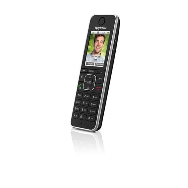 AVM 20002964 FRITZ!Fon C6 Black DECT-telefoon Nummerherkenning Zwart