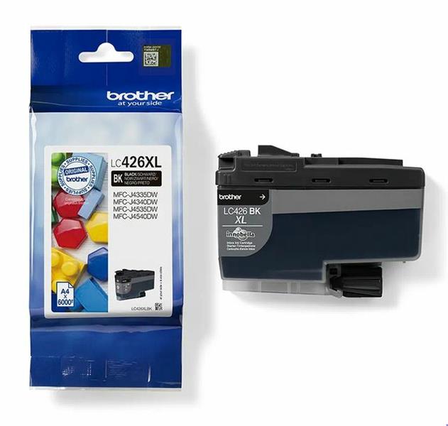 Brother LC-426XLBK inktcartridge 1 stuk(s) Origineel Extra (Super) hoog rendement Zwart