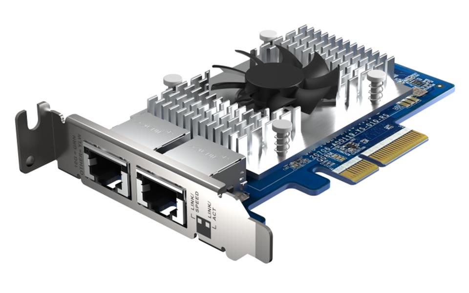 QNAP QXG-10G2T-X710 netwerkkaart Intern Ethernet 1000 Mbit/s