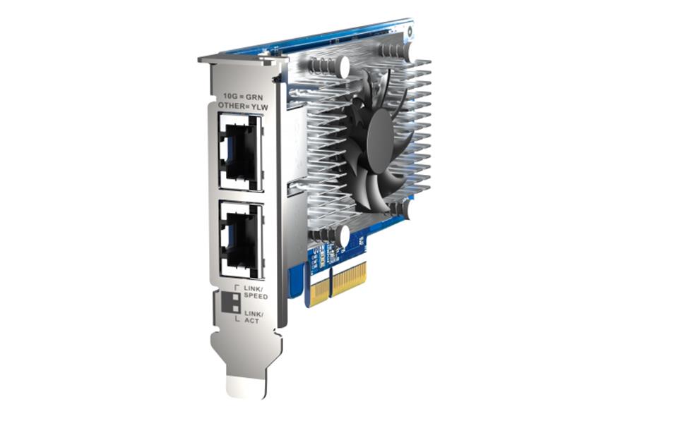 QNAP QXG-10G2T-X710 netwerkkaart Intern Ethernet 1000 Mbit/s