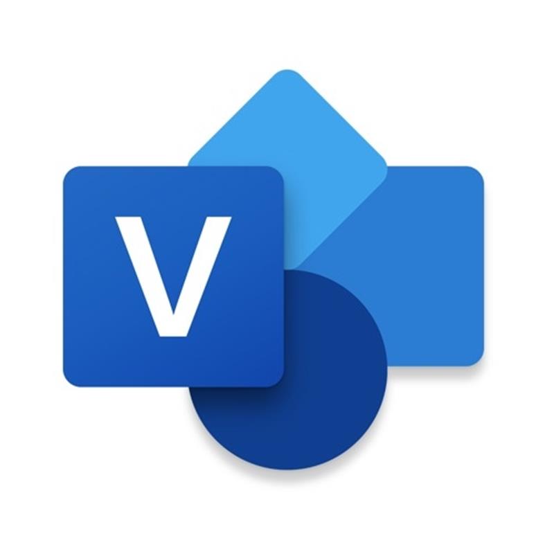 Microsoft Visio Professional 2021 1 licentie(s) Meertalig