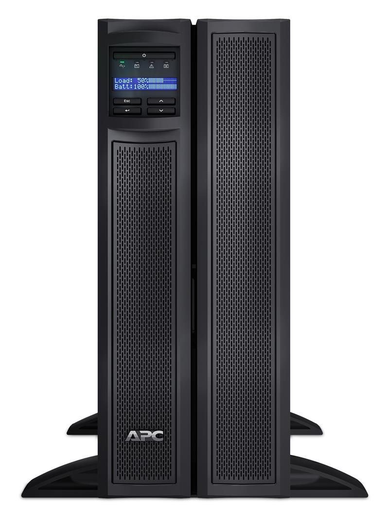 APC Smart-UPS X SMX2200RMHV2U Noodstroomvoeding - 8x C13, 2x C19 uitgang, USB, 2200VA