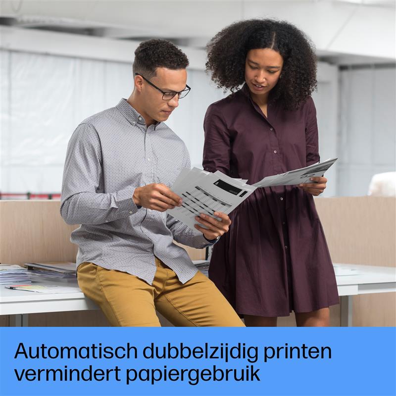 HP LaserJet Pro MFP 4102fdn printer, Zwart-wit, Printer voor Kleine en middelgrote ondernemingen, Printen, kopiëren, scannen, faxen, Geschikt voor Ins