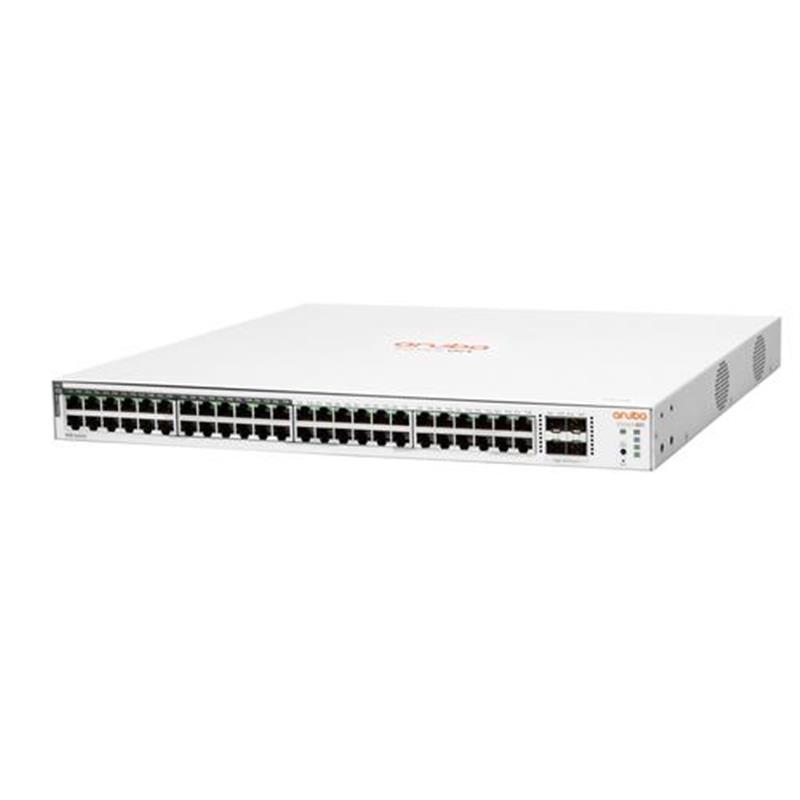 HPE Aruba Switch 1830 48G 4SFP 48xGBit/4xSFP (24xPoE/370W) JL815A