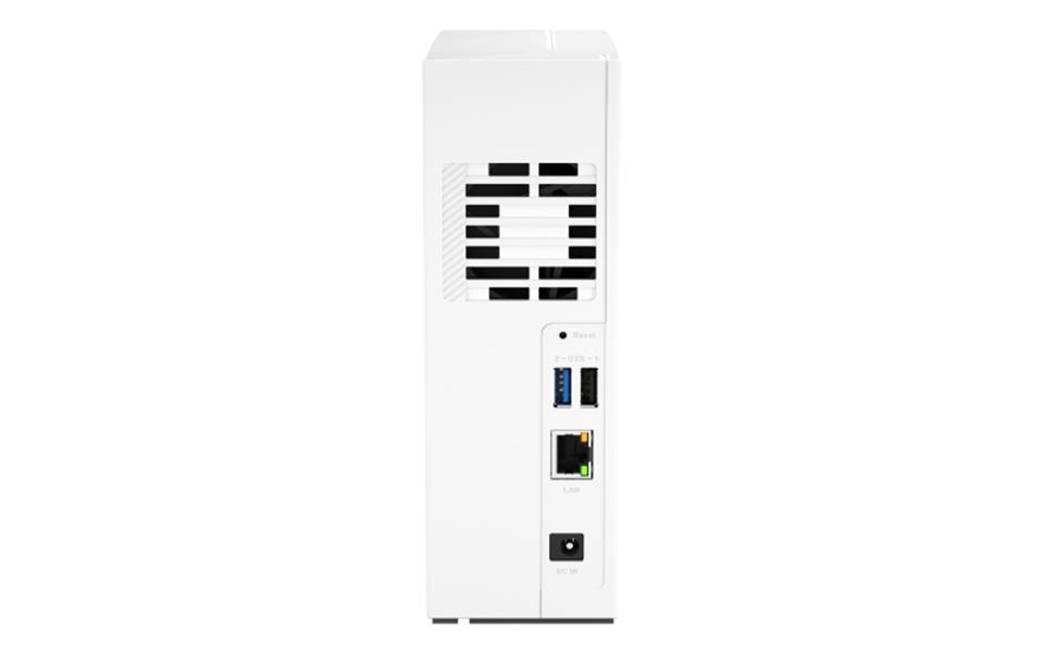 QNAP TS-133 data-opslag-server NAS Tower Ethernet LAN Wit